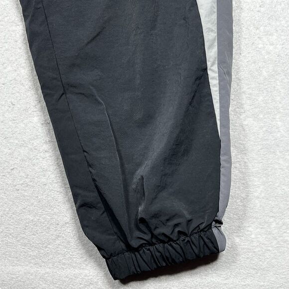 Gymshark Track Pants Joggers Mens Size XXL Black Gray Nylon Cotton Pockets - Picture 5 of 14
